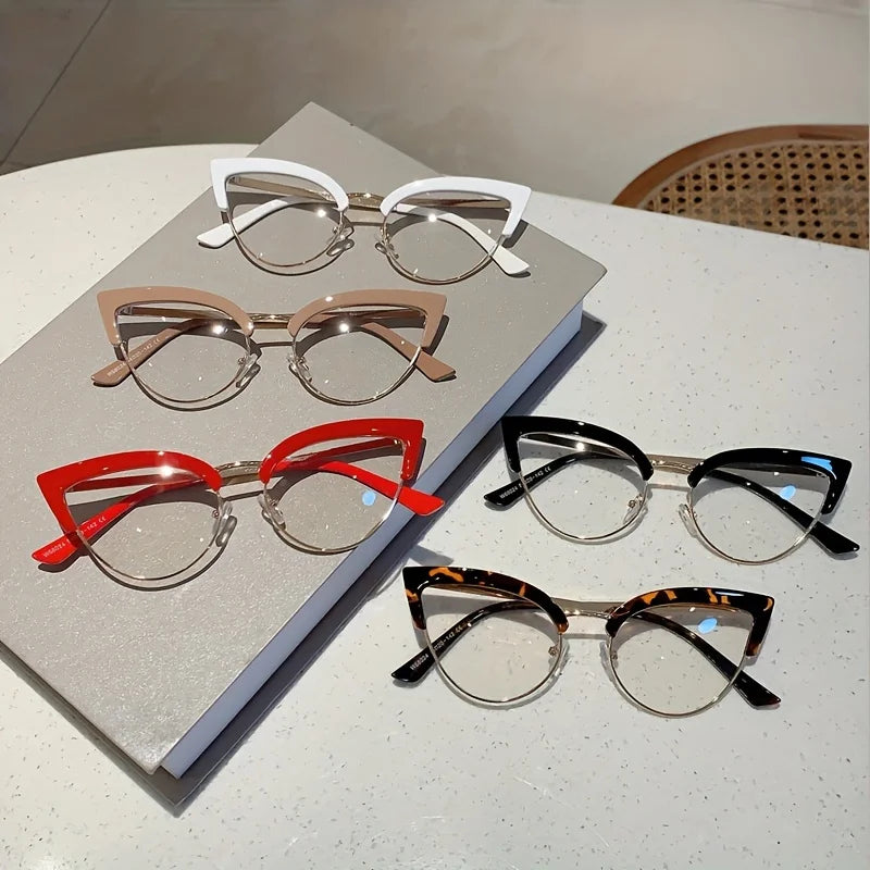 Stylish Cat Eye Blue Light Blocking Glasses for Women