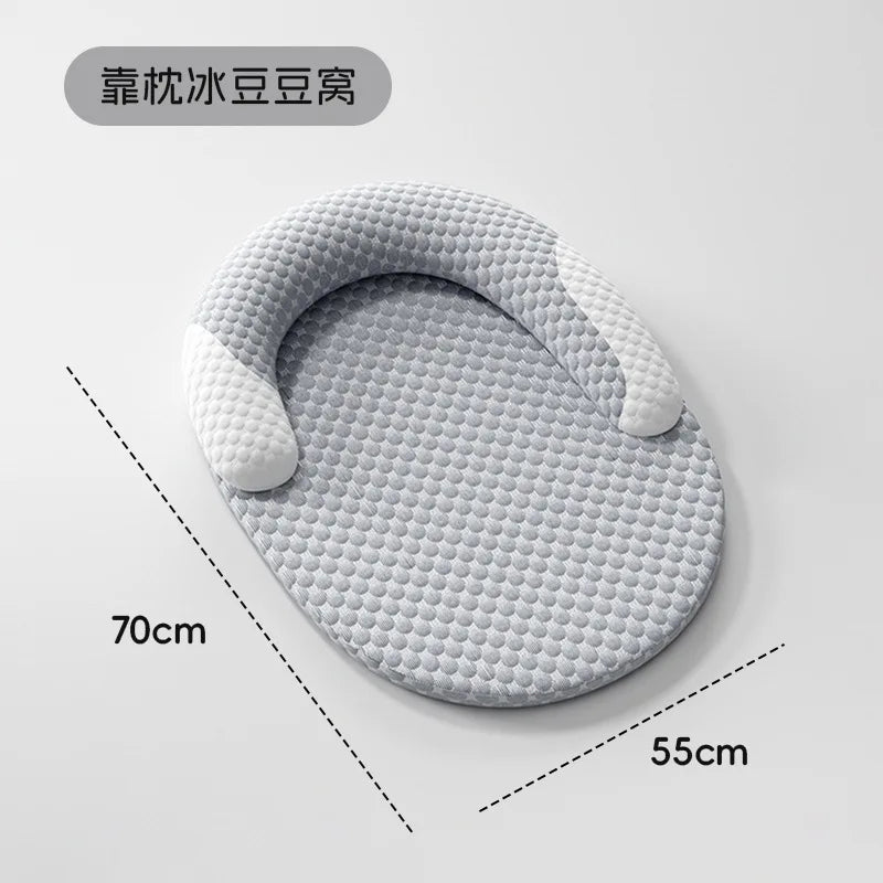Summer Cooling Pet Mat | Removable & Washable Dog Cat Bed