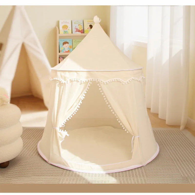 Large Folding Toy Tent for Kids | Perfect Playhouse Castle