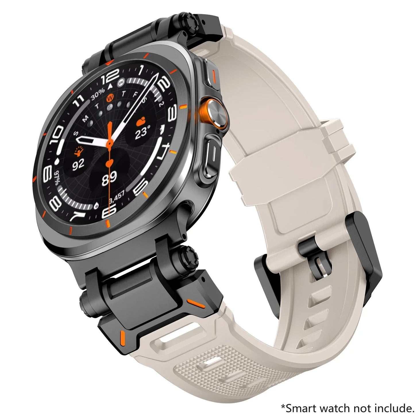 Luxury Rubber Strap for Galaxy Watches | Sporty & Comfortable Band