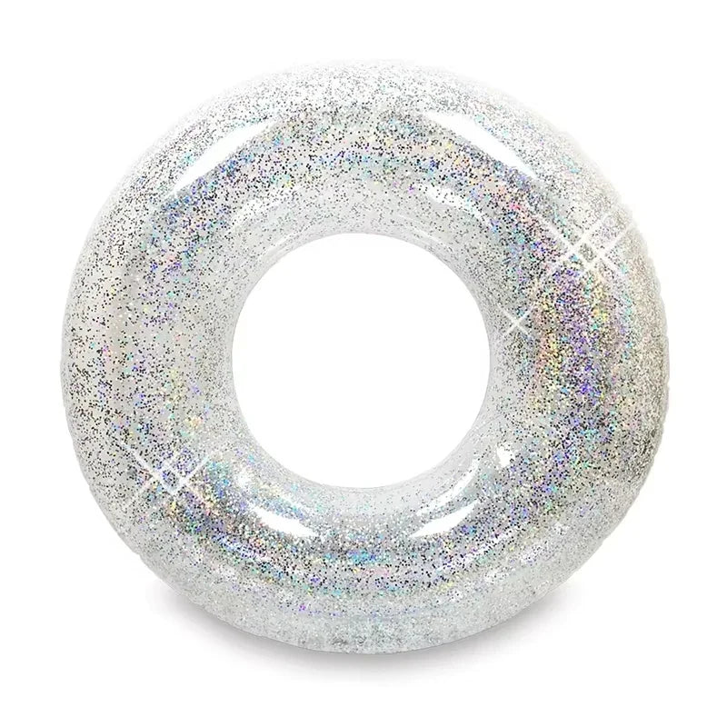 Summer Inflatable Transparent Swimming Ring | Fun for All Ages