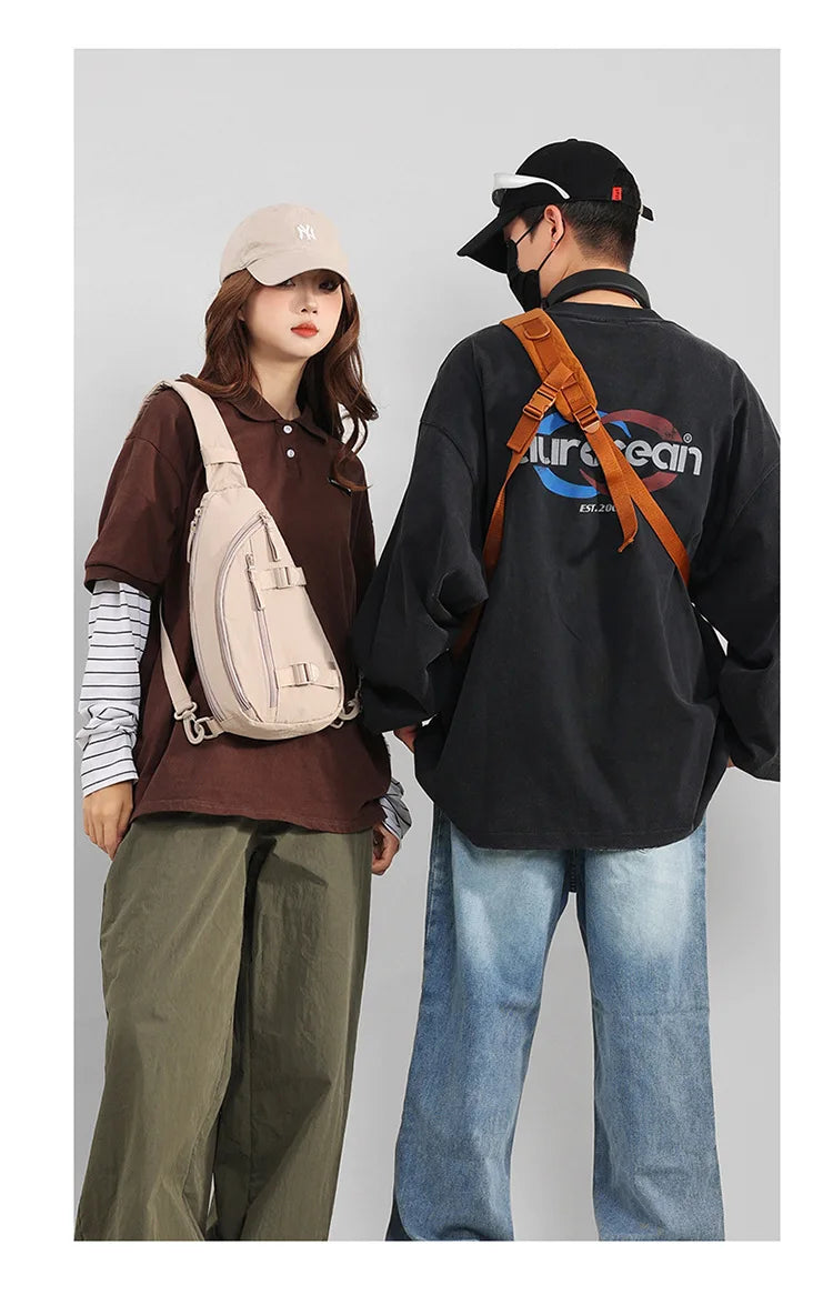 Multifunctional Lightweight Chest Bag for Casual Travel & Sports