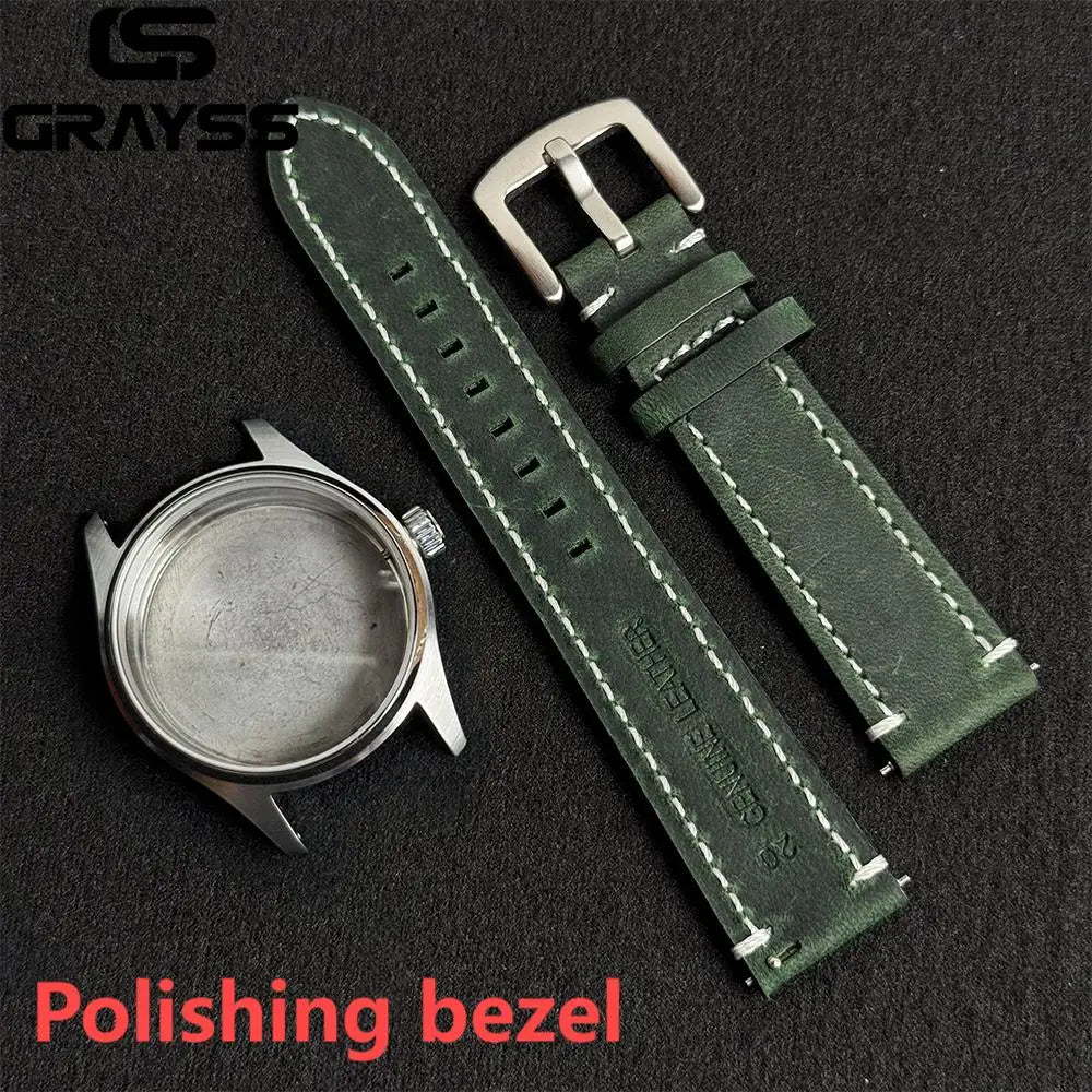 Retro Pilot Little Prince Watch Case | Stainless Steel, Sapphire Glass