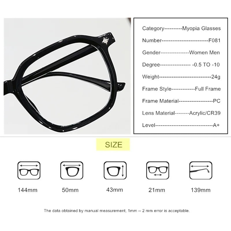 Custom Myopia Glasses for Men & Women | Minimalist Frames 2026