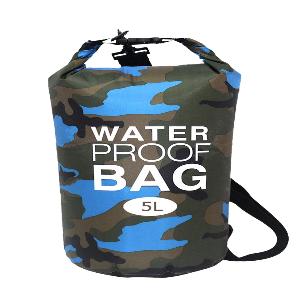 Waterproof Dry Bag - Ideal for Rafting, Kayaking & Boating