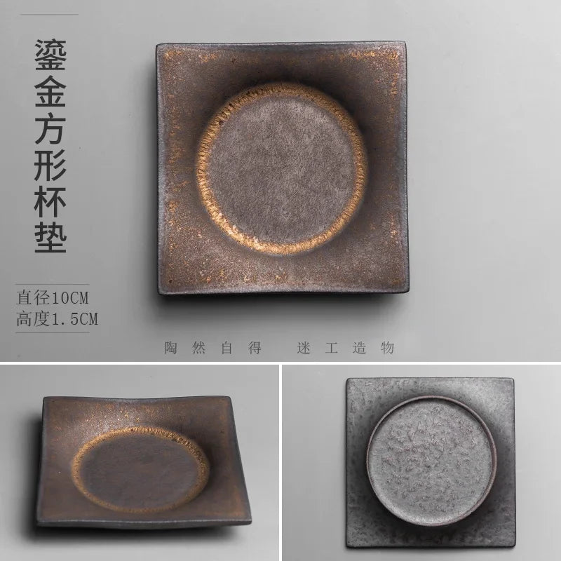 Vintage Ceramic Coffee Mug | Elegant Tea & Beverage Tumbler