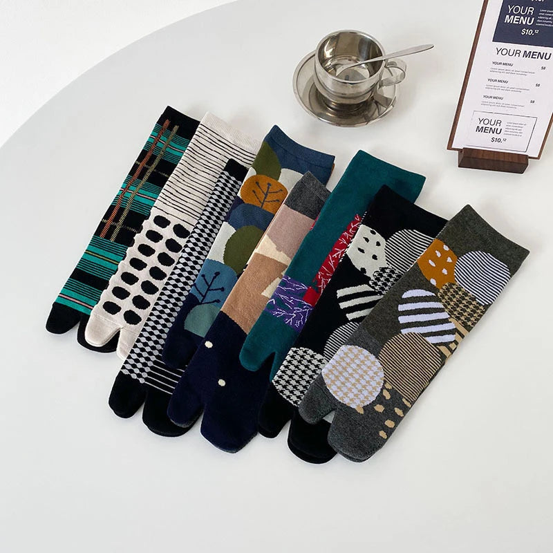 Women's Unique Two-Toe Socks for Flip-Flops | Stylish Comfort