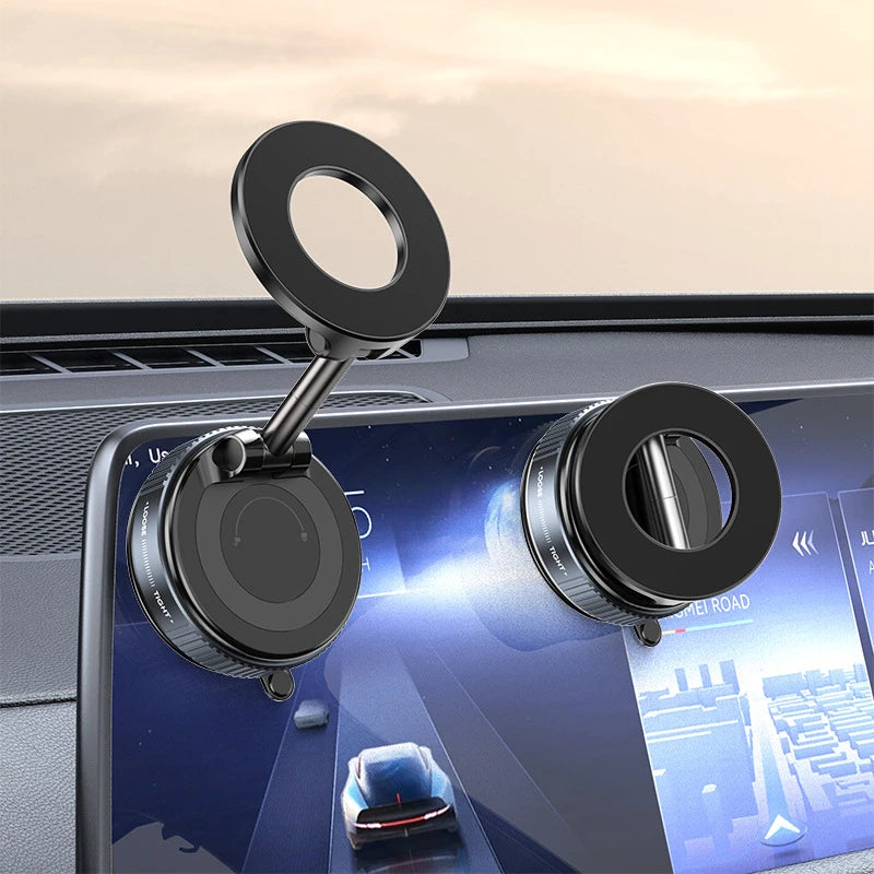 Universal Car Phone Holder | 360° Magnetic Suction Stand