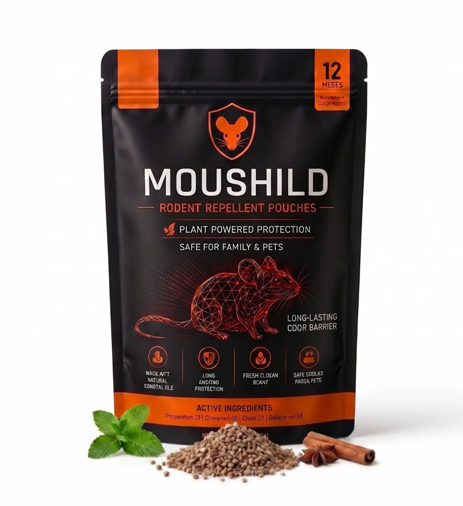 Moushild™ Natural Mouse Rodent Repeller Pouch | Safe & Effective Protection
