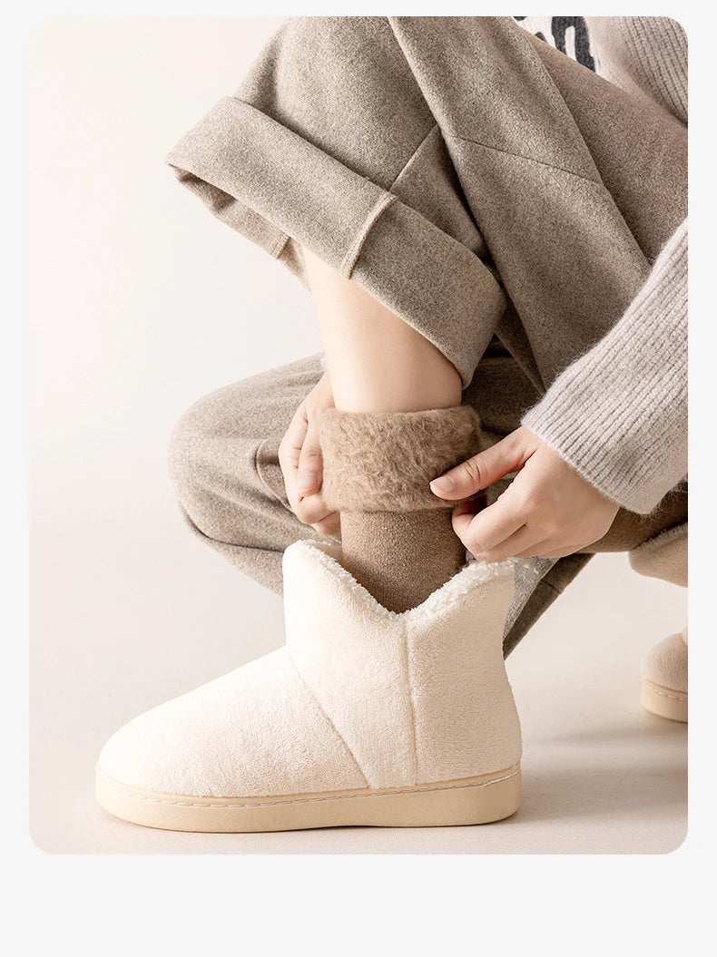 Women's Winter Warm Wool Knee Socks | Cozy & Stylish Footwear