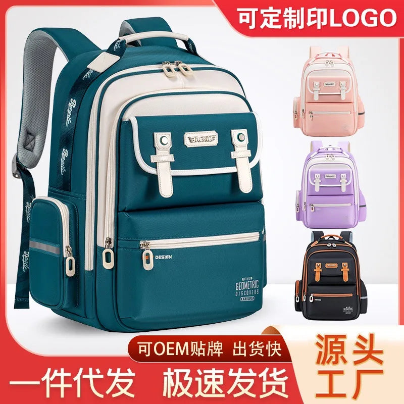 Kids Ergonomic Backpack with Spine Protection | Cloud-Design School Bag