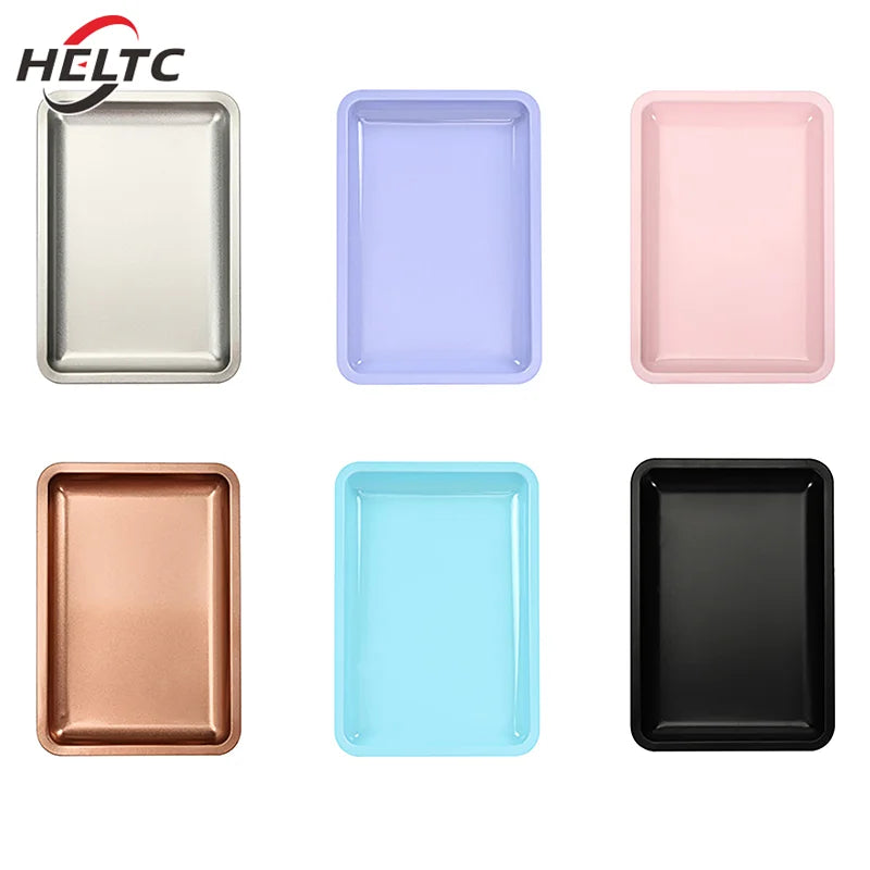 Solid Stainless Steel Rectangle Dessert Plate | Japanese-style Tray