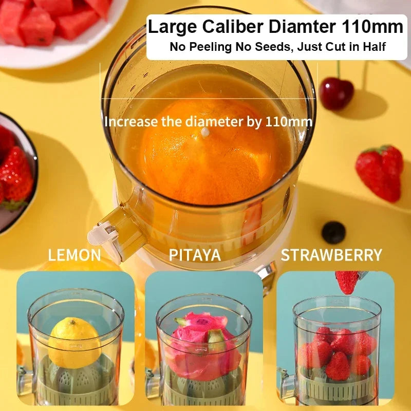 Portable Electric Orange Juicer | Citrus Juice Extractor & Blender