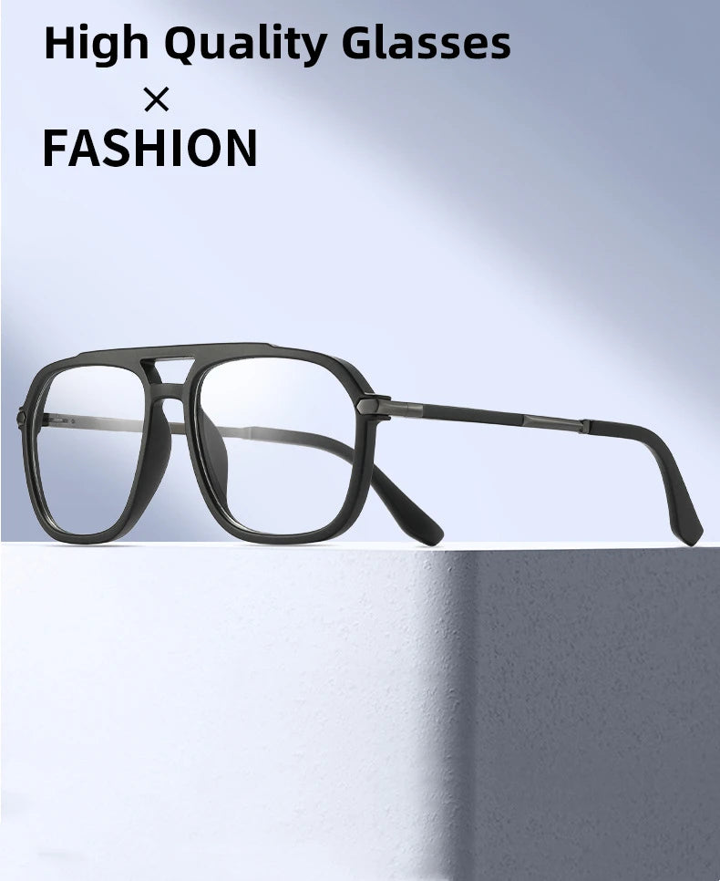 Fashion Retro Prescription Glasses for Men & Women | Stylish & Protective