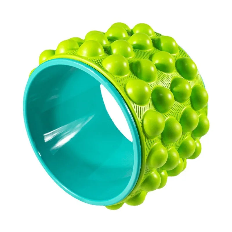 Versatile Yoga Wheel for Deep Stretches & Back Pain Relief