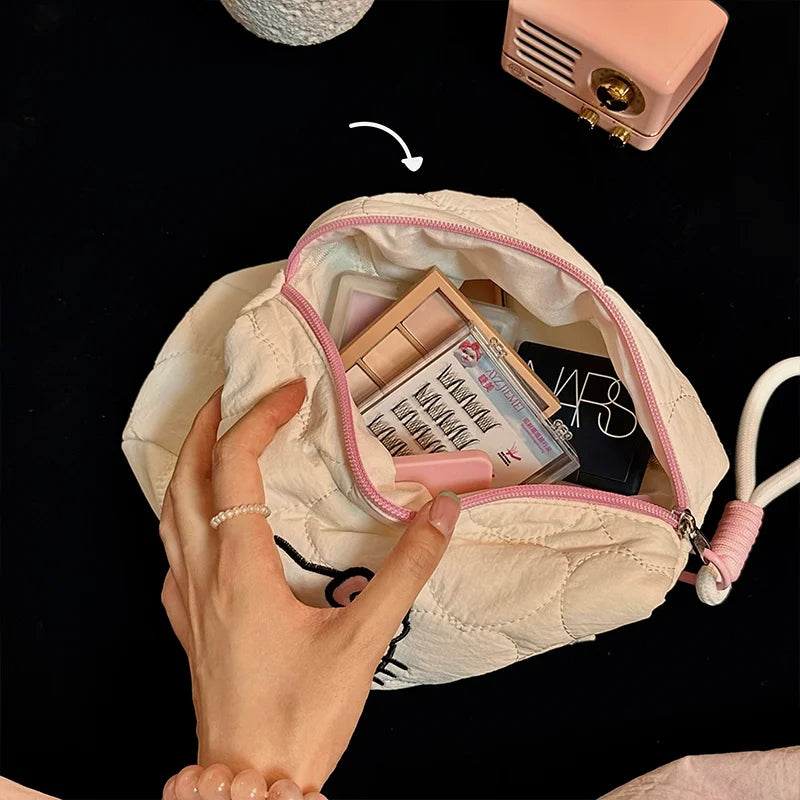 Kawaii Makeup Storage Bag | Large Capacity Cosmetic Organizer