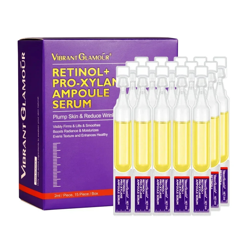 15 Bottles of Retinol + Xylose Precursor Ampoule Essence for Youthful Skin