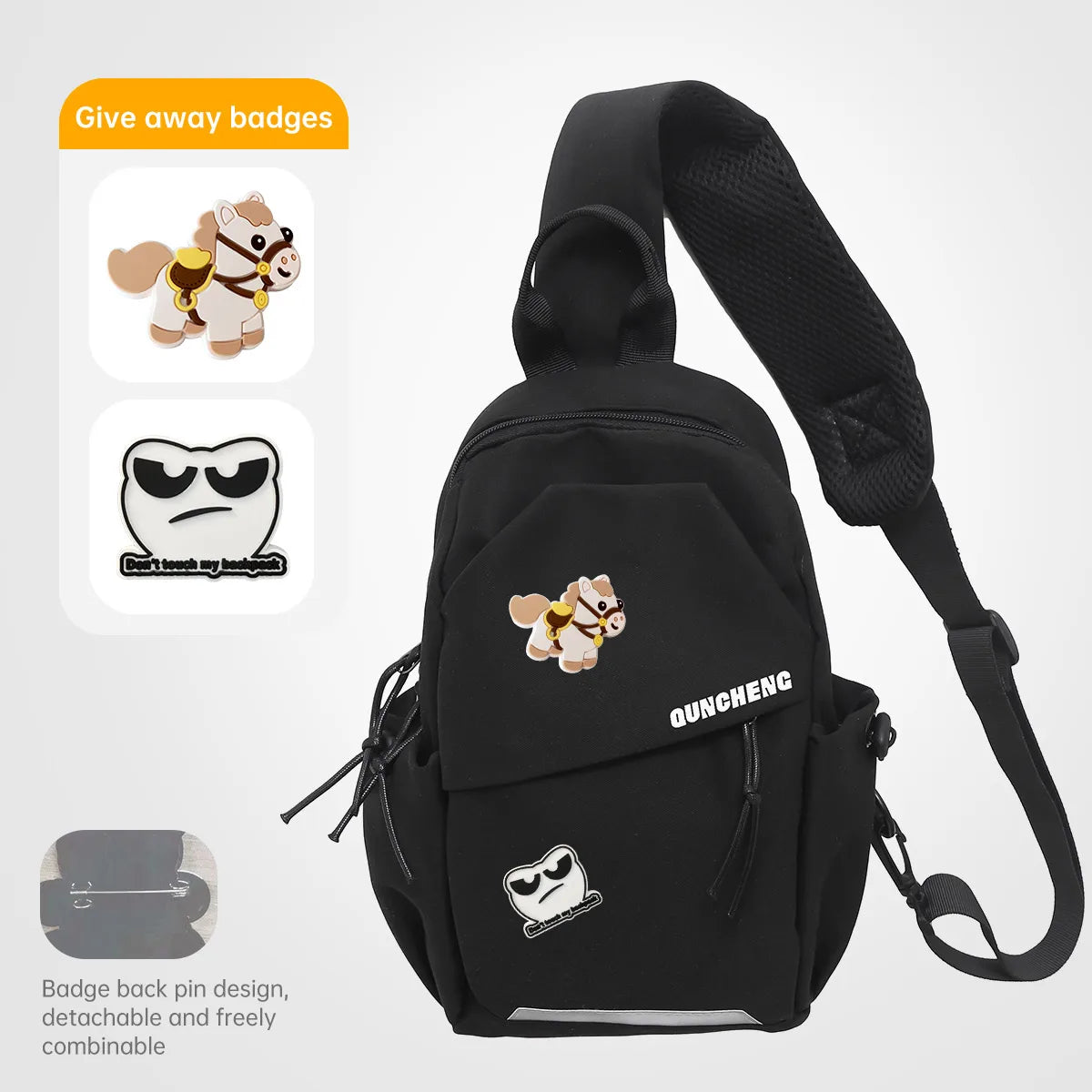 Versatile Crossbody Shoulder Bag for Outdoor Activities