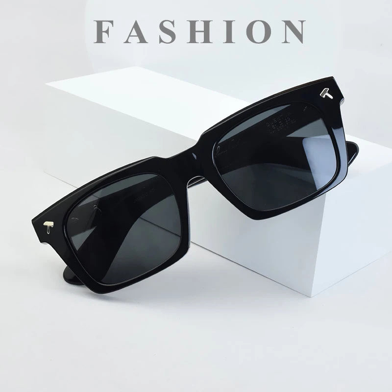 Men's Vintage Acetate Sunglasses | UV400 Stylish Eyewear