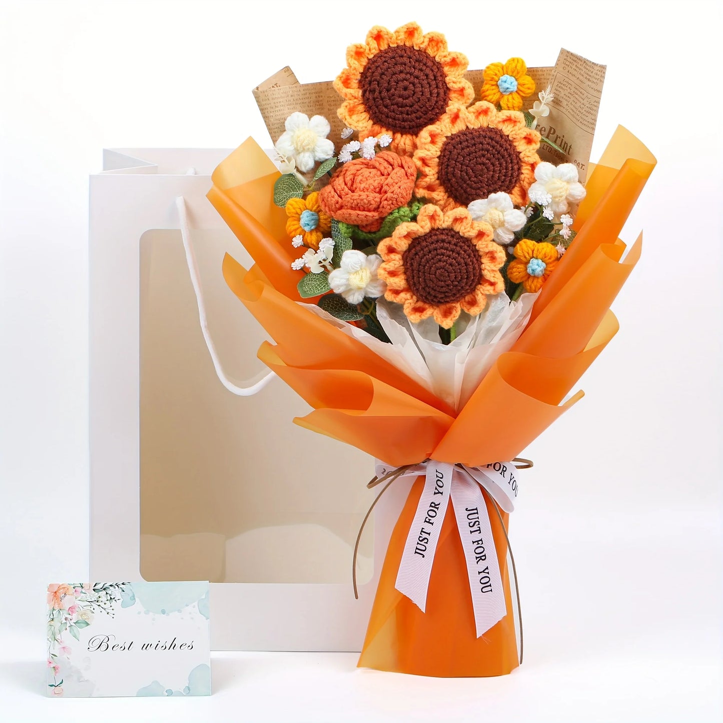 Handmade Crochet Flower Bouquet | Perfect Gift for Any Occasion