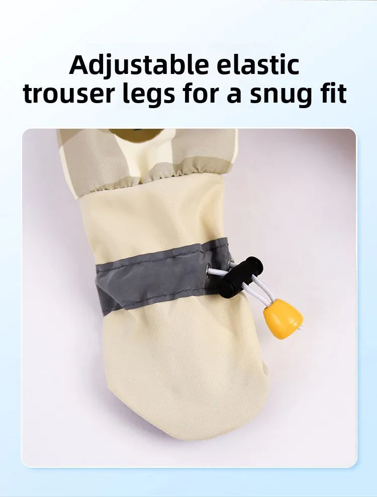 Reflective Anti-Slip Dog Jumpsuit | Dustproof Pet Pants