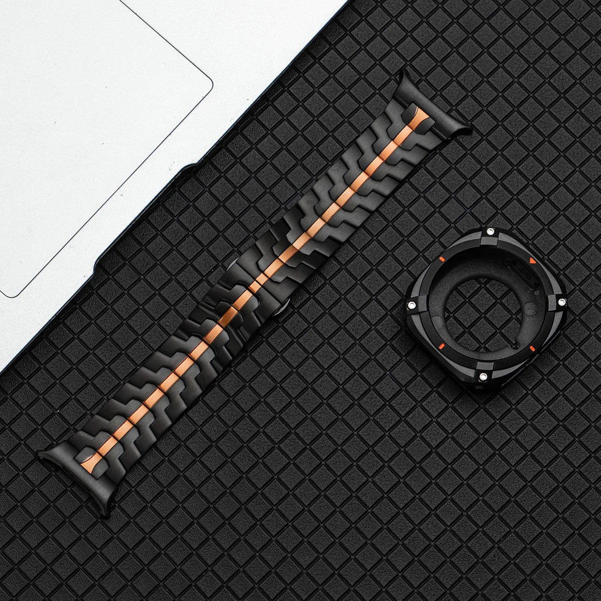 Stainless Steel Watch Band for Galaxy Ultra | Protective Case & Strap