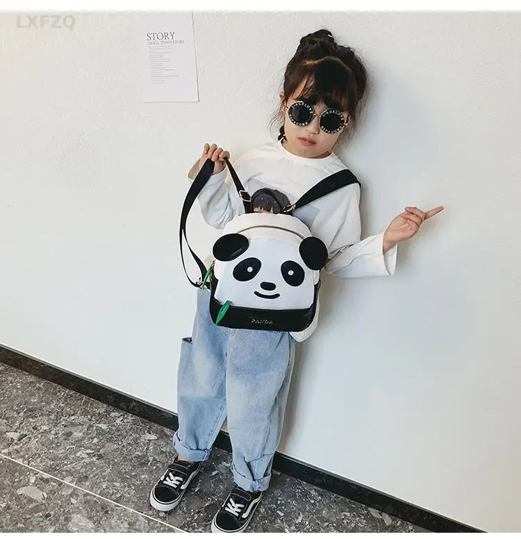 Cute Children's Panda School Backpack | Stylish & Lightweight Design