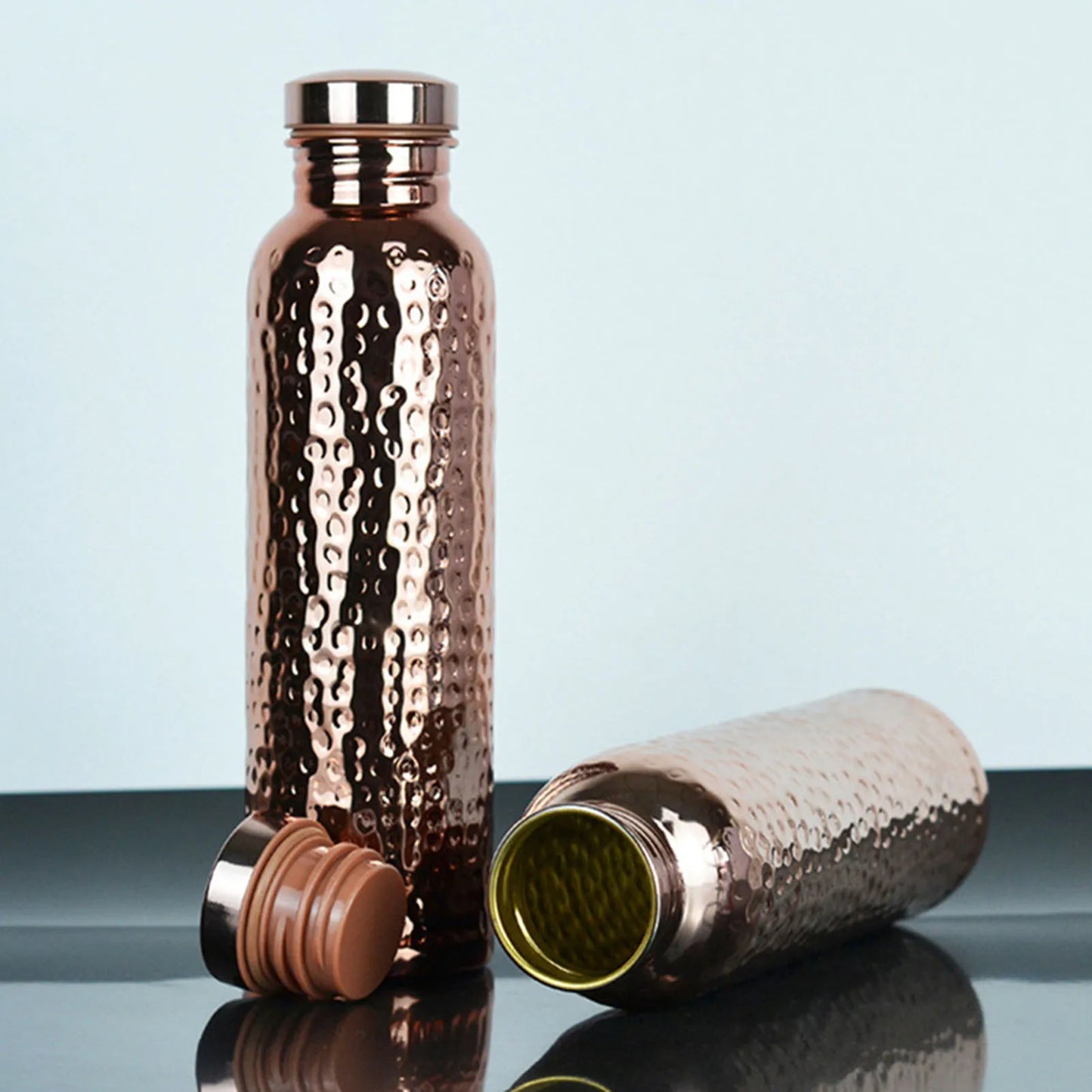 800ML Copper Sports Water Bottle | Leakproof & Stylish Hydration