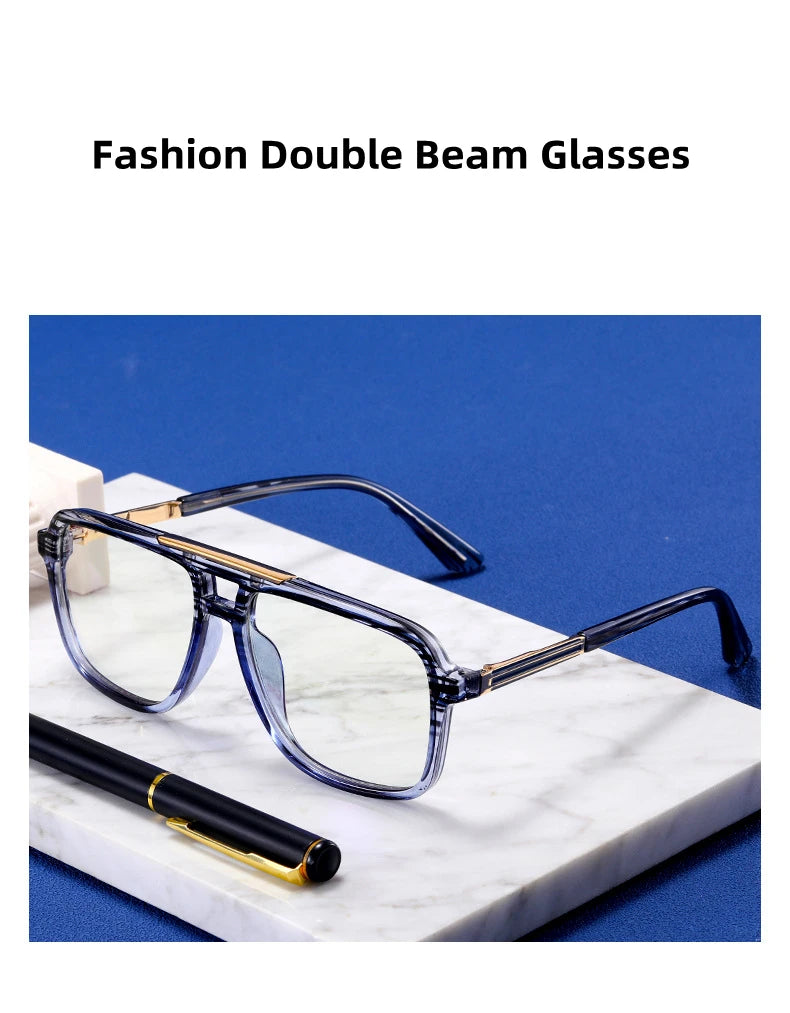 Fashion Retro Reading Glasses | Anti Blue Light Prescription Eyewear