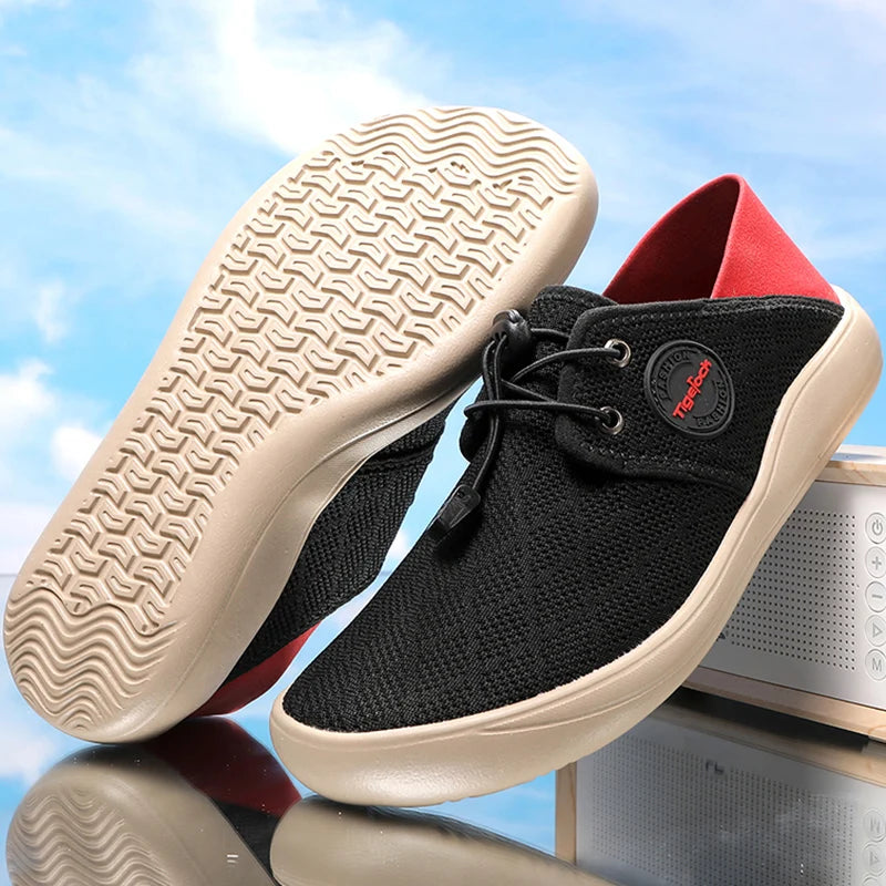 New Breathable Mesh Men Barefoot Wide-toed Shoes barefoot casual shoes and Anti slip and wear-resistant outdoors fitness sneaker