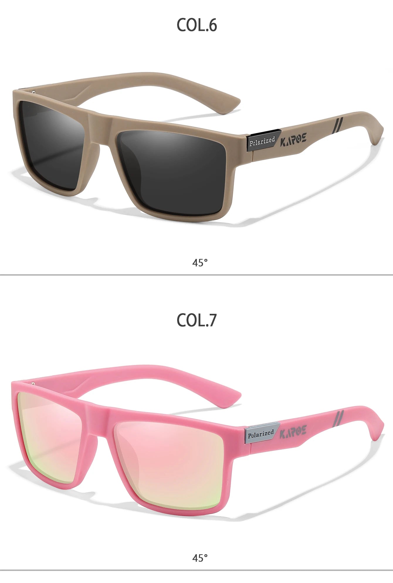 Stylish Polarized Sunglasses for Men & Women | UV400 Protection