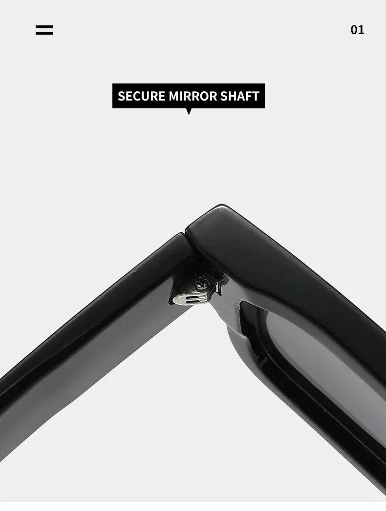 Stylish Small Square Sunglasses for Men & Women | UV400 Protection