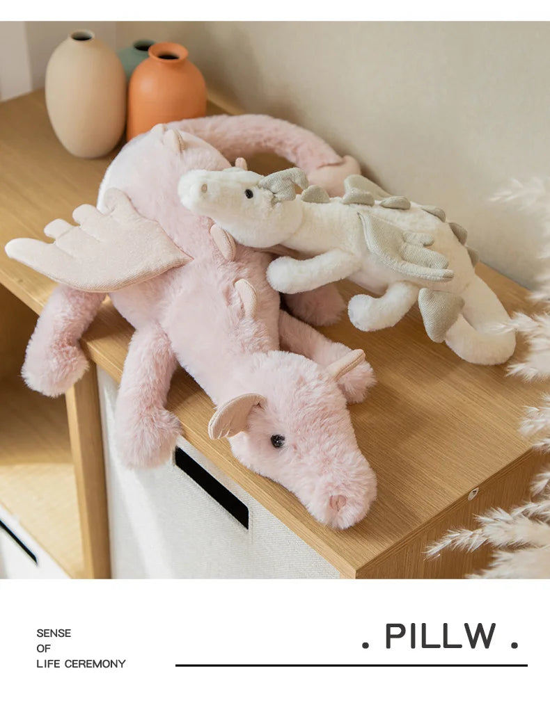 Cute Cartoon Dragon Plush Doll | Adorable Dinosaur Pillow Toy