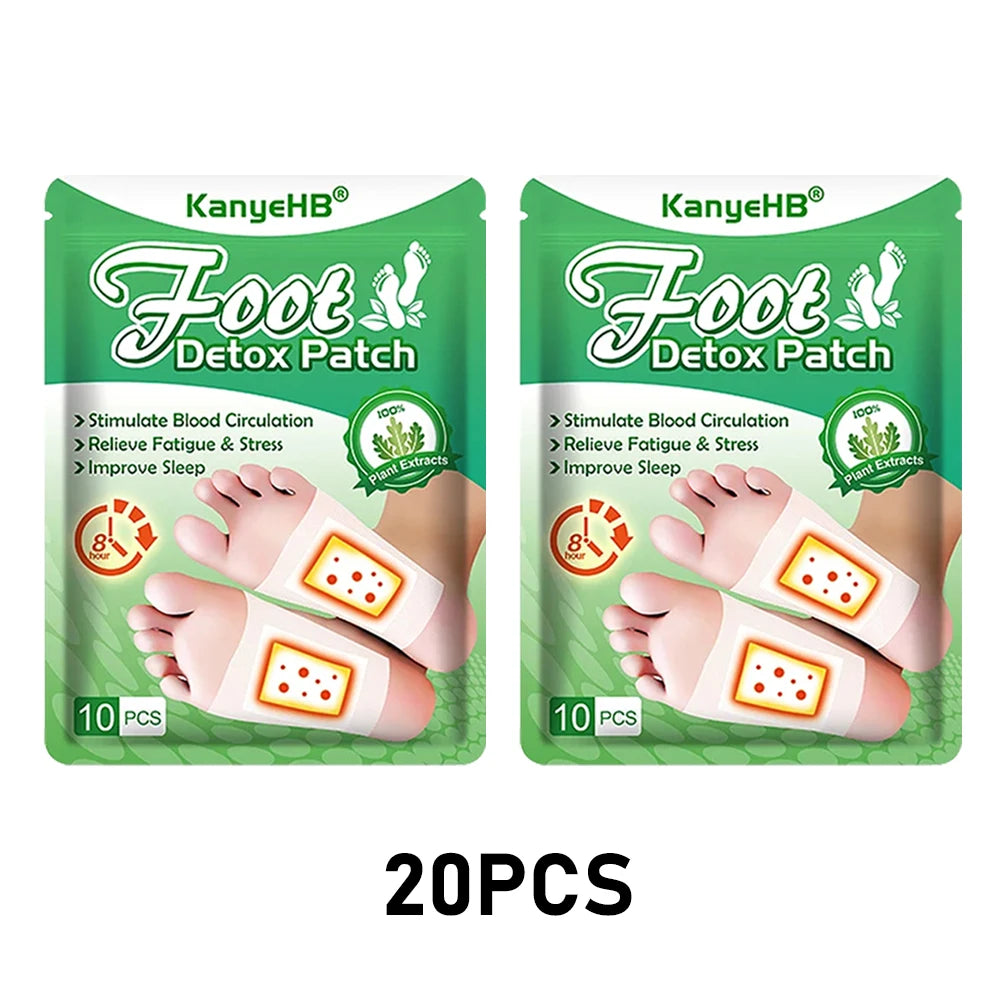 Detox Foot Patches | Natural Toxin Cleansing and Stress Relief