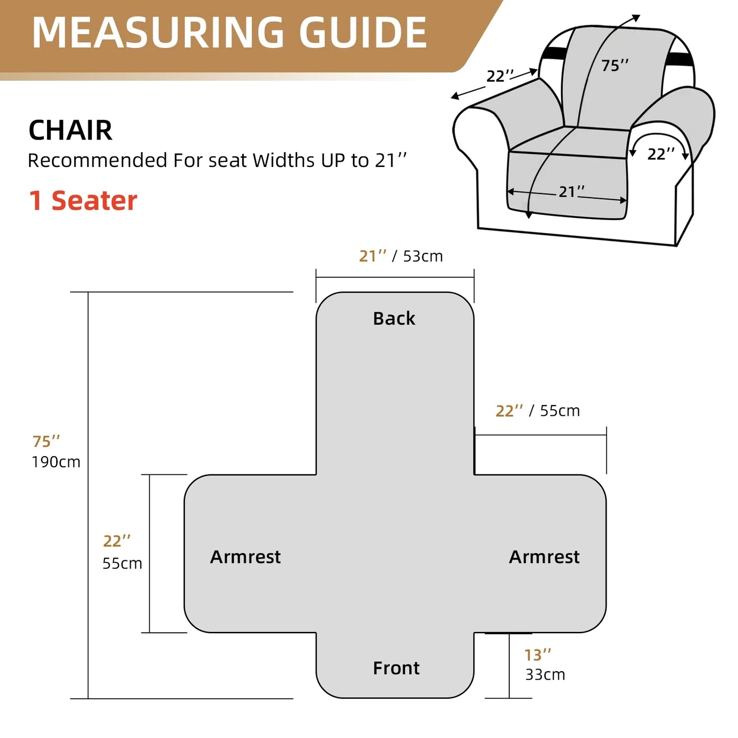 Waterproof Pet-Friendly Sofa Cover | Modern Diamond Pattern Slipcover