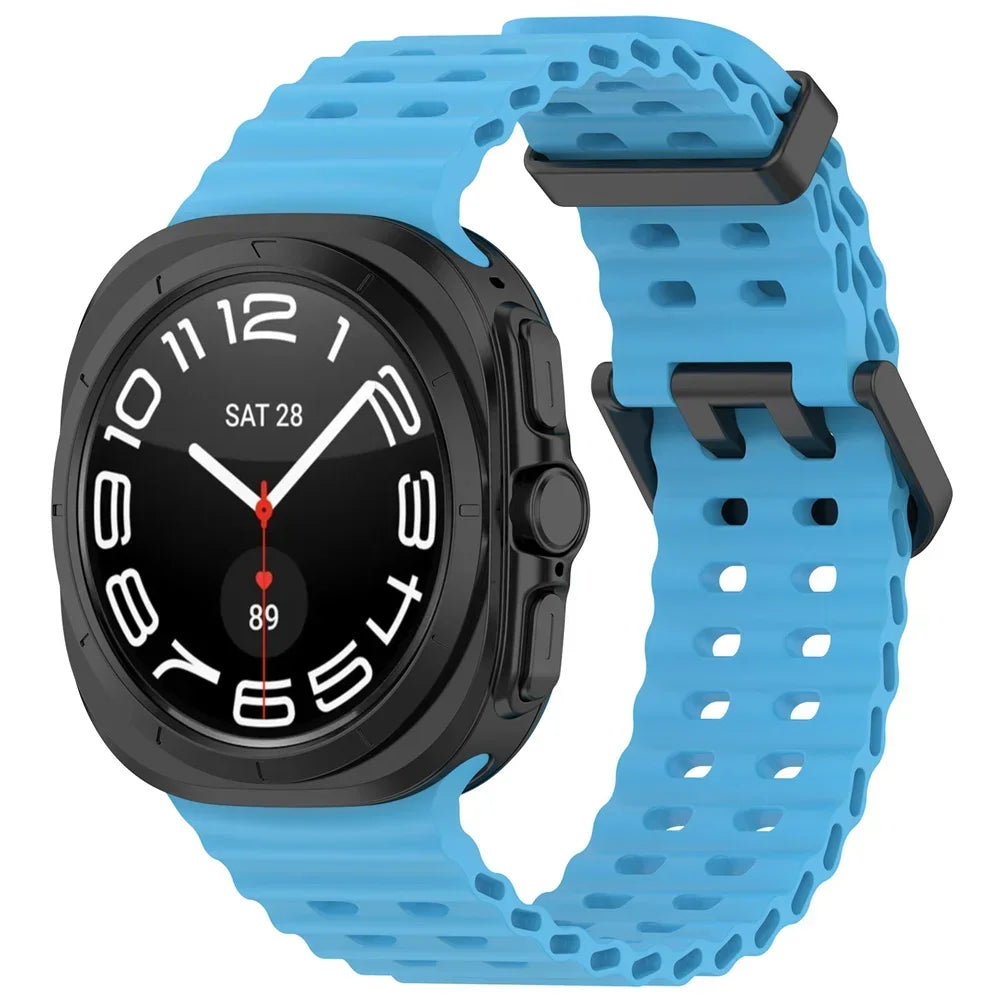 Sport Band for Galaxy Watch 47mm | Stylish Silicone Bracelet