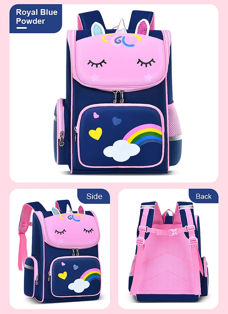 Cute Unicorn Backpack for Kids | Ideal School Bag for Grades 1-6