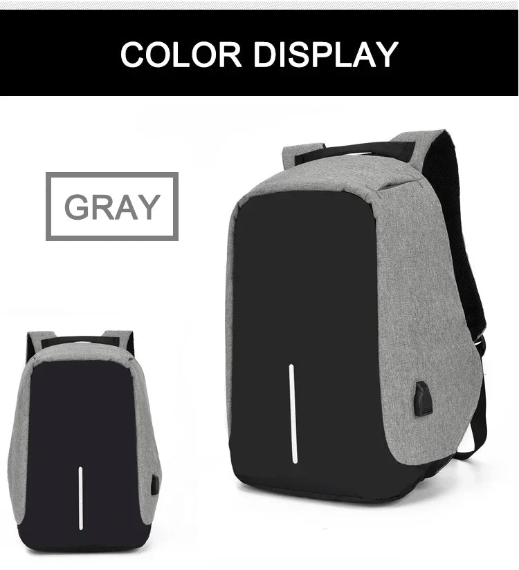 Waterproof Anti-Theft Backpack | Stylish Large Capacity Bag