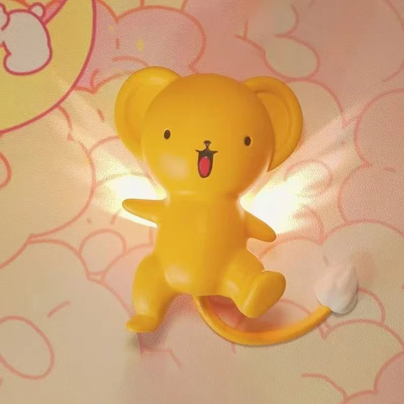 Luminous Anime Fridge Stickers | Creative Light Signs for Decor