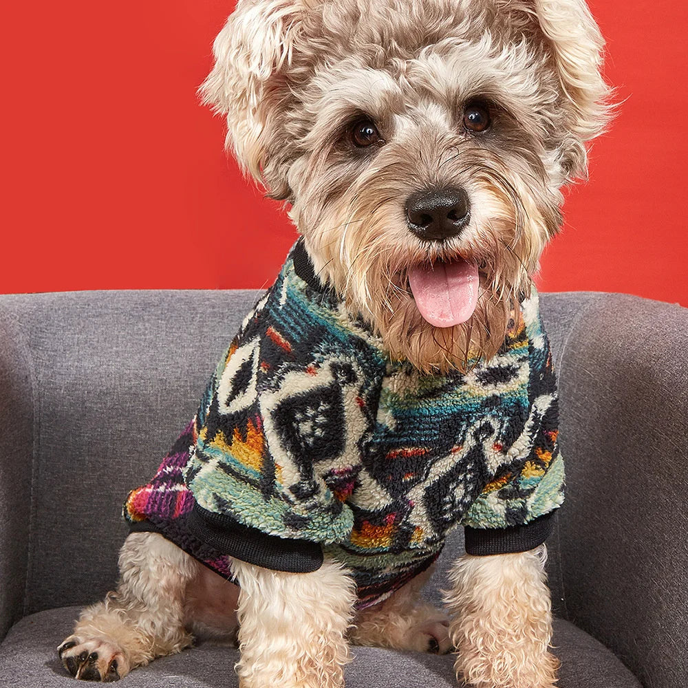 Suéter Acogedor de Invierno para Cachorro | Sudadera con Capucha Cálida y Elegante para Mascotas