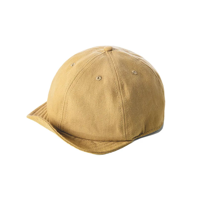 Men's Oversize Denim Golf Cap | Stylish Casual Newsboy Hat