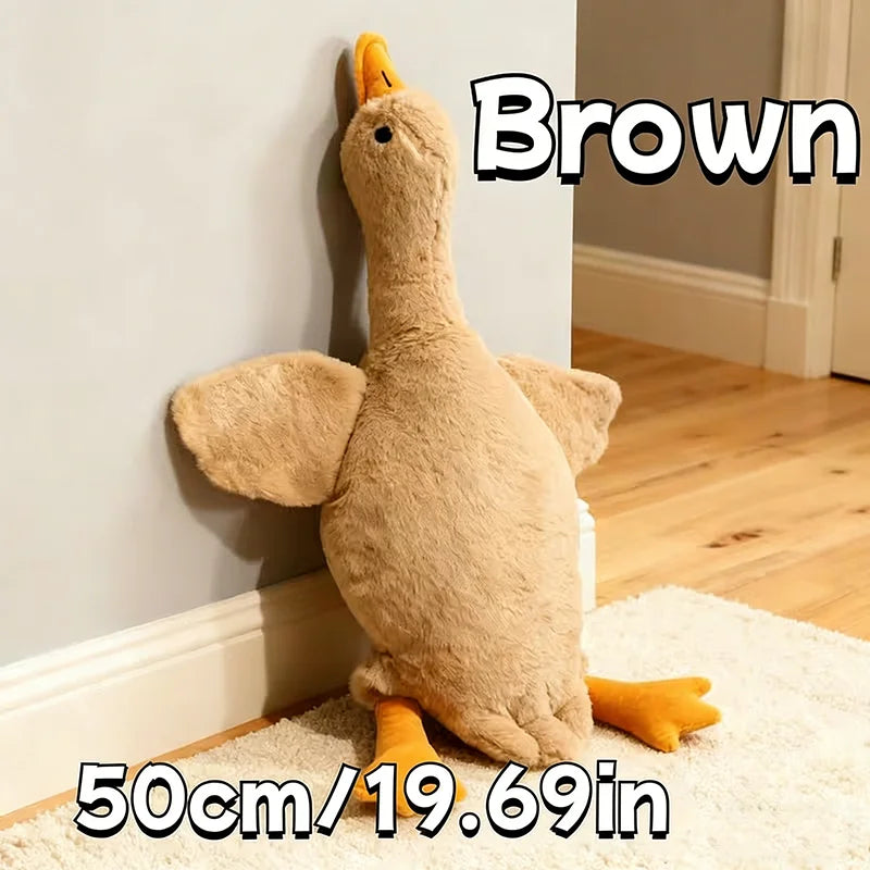Colorful Soft Duck Plush Toy for Pets | Anxiety-Relieving Buddy