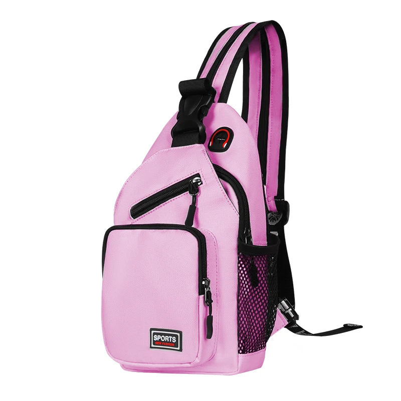 Water Resistant Oxford Sling Backpack | Lightweight Crossbody Bag