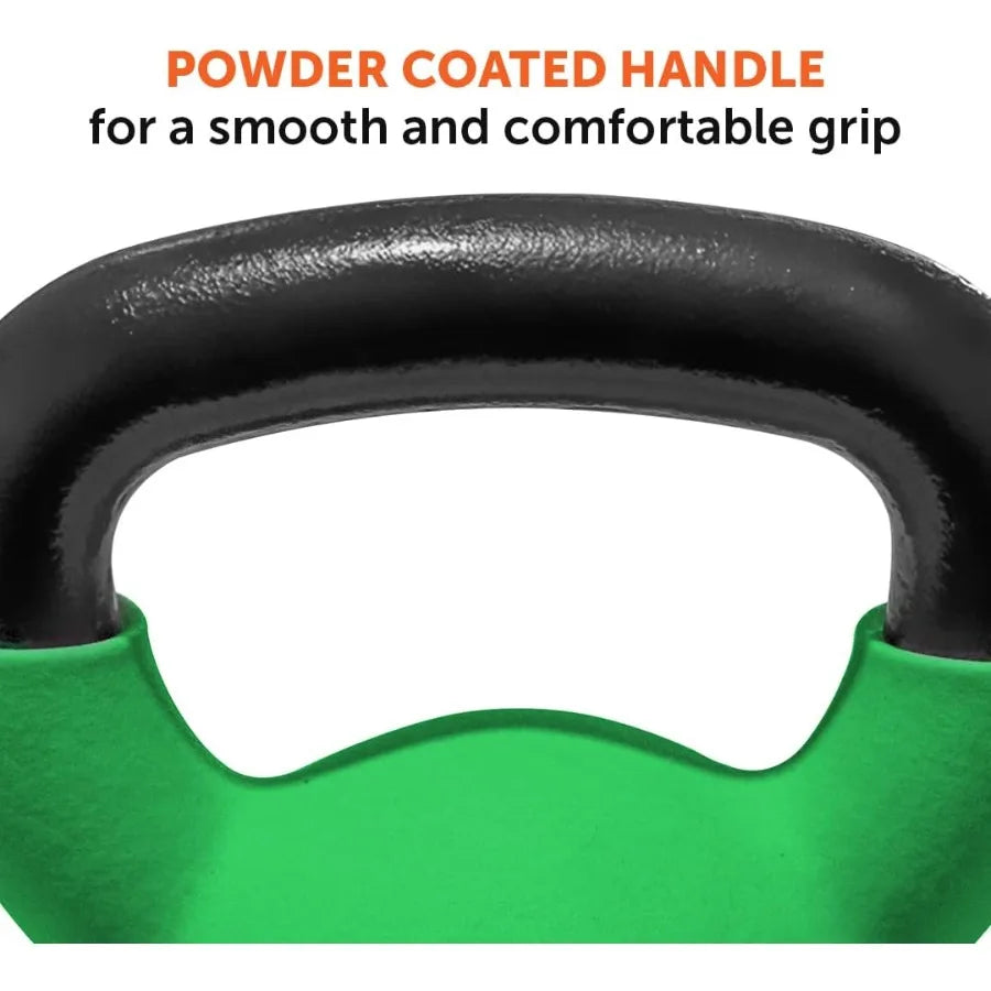 Neoprene Coated Kettlebells for Home Gym | Strength Training Weights