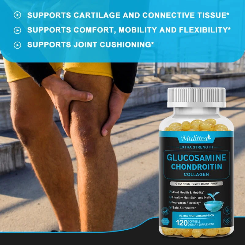 Glucosamine Chondroitin Joint Support Supplement for Mobility