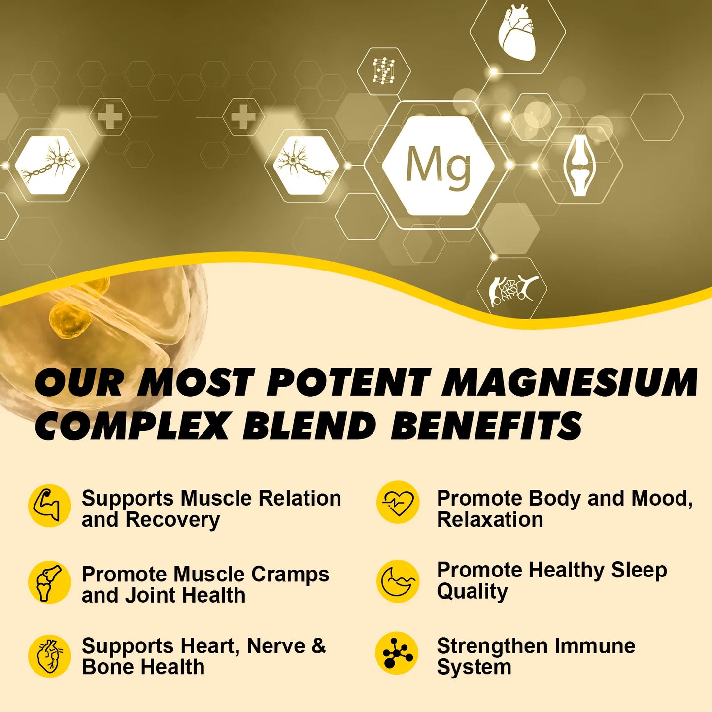 Magnesium Glycinate Drops | Stress Relief & Sleep Support