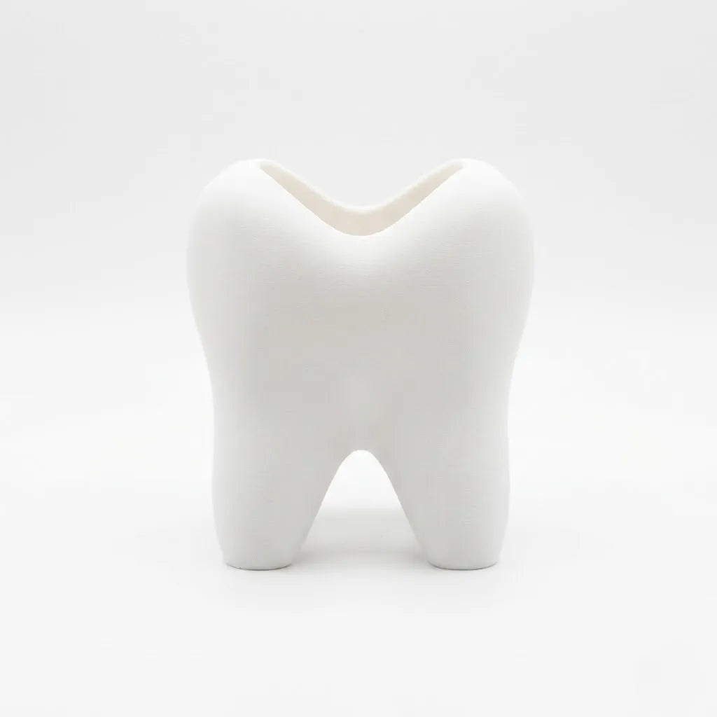 3D Printed Tooth-Shaped Organizer | Fun Bathroom & Desk Storage