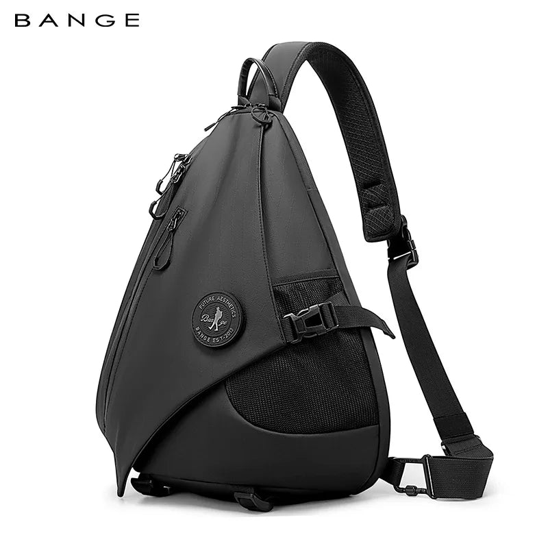 Men's Waterproof Crossbody Chest Bag | Stylish & Spacious Backpack
