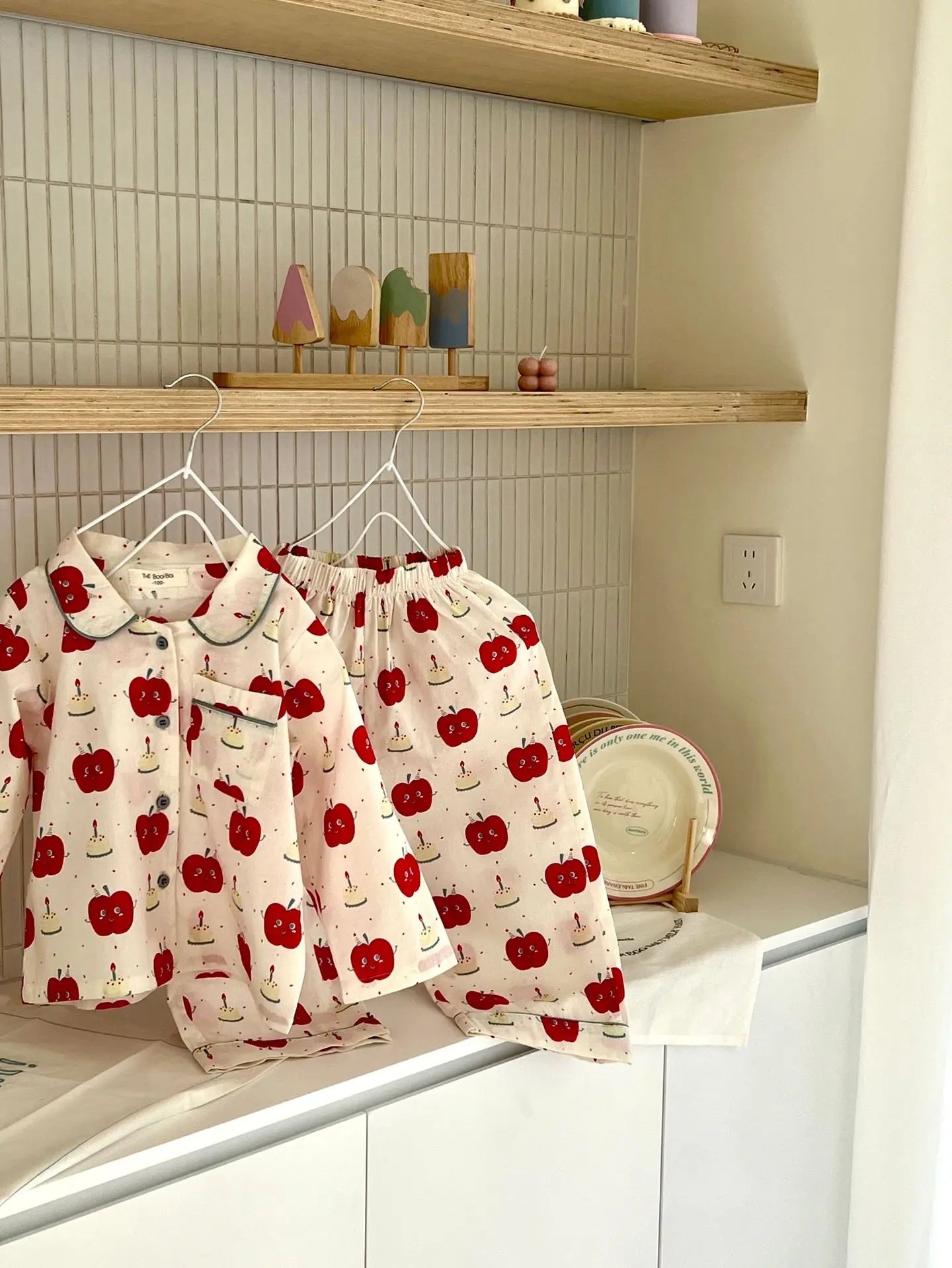 Spring Children's Cartoon Homewear Outfits | Cute Pajamas Set