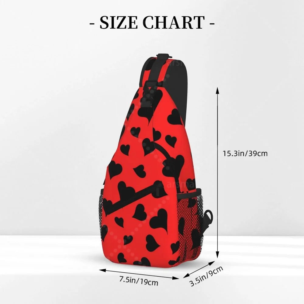 Lightweight Crossbody Sling Bag for Travel & Outdoor Activities